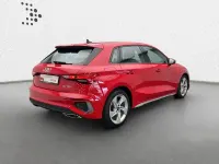 Gebraucht Audi A3 S-Line 116 PS (85 kW) 2023 Tangorot metallic Limousine