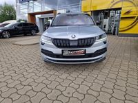 gebraucht Skoda Karoq 2.0 TSI 4x4 DSG Sportline+Navi+ACC+Kamera+AHZV