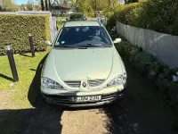 Brugt Renault Mégane II Expression 95 HK (69 kW) 2002 Grøn Sedan