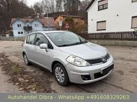 Gebraucht Nissan Tiida Tekna 126 PS (92 kW) 2008 Silber Kleinwagen