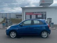 Gebraucht Nissan Micra 80 PS (58 kW) 2016 Blau Kleinwagen