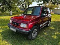 Gebraucht Suzuki Vitara 80 PS (58 kW) 1997 Rot Cabrio
