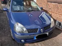 Gebraucht Renault Clio 2002 Blau Kleinwagen