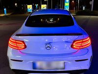 Gebraucht Mercedes C180 AMG line 200 PS (147 kW) 2016 Weiß Coupé