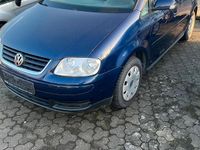 Gebraucht VW Touran 105 PS (77 kW) 2007 Blau Van / Kleinbus