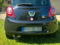 Gebraucht Ford Ka Individual 69 PS (50 kW) 2015 Schwarz Kleinwagen