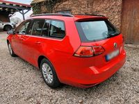 Gebraucht VW Golf VII 105 PS (77 kW) 2014 Rot Kombi