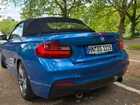 Gebraucht BMW M235 Performance 326 PS (239 kW) 2015 Blau Cabrio