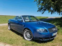 Gebraucht Audi A4 Cabriolet 170 PS (125 kW) 2002 Blau Cabrio