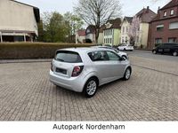 Gebraucht Chevrolet Aveo LTZ 95 PS (69 kW) 2012 Silber Kleinwagen