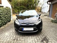 Gebraucht Ford Fiesta Titanium 82 PS (60 kW) 2009 Schwarz Kleinwagen