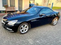 Gebraucht Mercedes SLK200 184 PS (135 kW) 2013 Schwarz Cabrio
