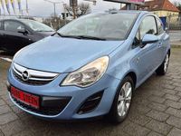 Gebraucht Opel Corsa Active 69 PS (50 kW) 2013 Blau Kleinwagen