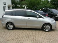 Gebraucht Mazda 5 Active 143 PS (105 kW) 2010 Silber metallic Van / Kleinbus