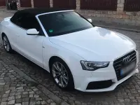 Gebraucht Audi A5 Cabriolet S-Line 190 PS (139 kW) 2016 Weiß Cabrio