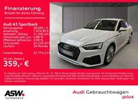 Gebraucht Audi A5 S-Line 286 PS (210 kW) 2022 Gletscherweiß metallic Coupé