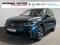 Gebraucht VW Tiguan R-line 200 PS (147 kW) 2021 Nightshade blue metallic (metallic) SUV