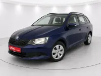Gebraucht Skoda Fabia 75 PS (55 kW) 2017 Blau Kombi