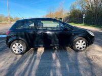 Gebraucht Opel Corsa 60 PS (44 kW) 2010 Schwarz Kleinwagen
