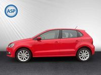 Gebraucht VW Polo Highline 110 PS (80 kW) 2014 Rot (flashrot) Kleinwagen