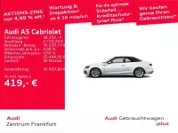 Gebraucht Audi A5 Cabriolet S-Line 204 PS (150 kW) 2023 Gletscherweiß metallic Cabrio
