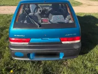 Gebraucht Subaru Justy 68 PS (50 kW) 1998 Blau Kleinwagen