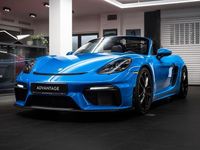 Gebraucht Porsche 718 Spyder 420 PS (308 kW) 2023 Blau Cabrio