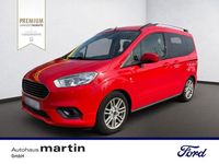 Gebraucht Ford Tourneo Courier Titanium 101 PS (74 kW) 2018 Rot Van / Kleinbus