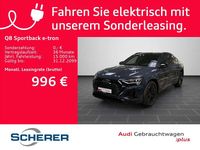 Gebraucht Audi Q8 e-tron S-Line 300 kW (408 PS) 2023 Plasmablau metallic SUV