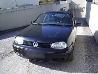 Gebraucht VW Golf Cabriolet Trendline 90 PS (66 kW) 2001 Schwarz Cabrio