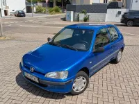 Gebraucht Peugeot 106 60 PS (44 kW) 2002 Blau Kleinwagen