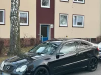 Gebraucht Mercedes C200 2004 Schwarz Coupé