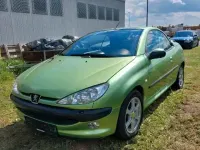 Gebraucht Peugeot 206 CC 110 PS (80 kW) 2002 Grün Cabrio