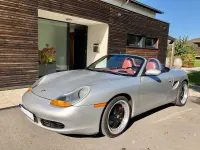 Brugt Porsche Boxster 204 HK (150 kW) 1998 Sølv Cabriolet