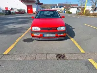 Używany VW Golf Edition 115 KM (84 kW) 1995 Czerwony Coupe