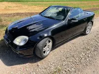 Gebraucht Mercedes SLK32 AMG AMG 354 PS (260 kW) 2002 Schwarz Cabrio