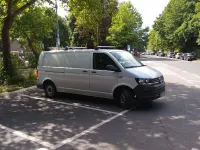 Usata VW Transporter 105 CV (77 kW) 2016 Argento Furgone