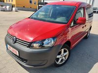 Gebraucht VW Caddy Maxi 102 PS (75 kW) 2013 Rot Van / Kleinbus