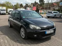 Gebraucht VW Golf VI 122 PS (89 kW) 2010 Schwarz Kleinwagen