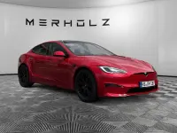 Gebraucht Tesla Model S Plaid 759 kW (1033 PS) 2022 Red multicoat Kleinwagen