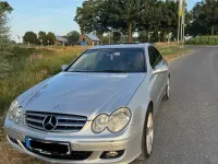Gebraucht Mercedes CLK200 Elegance 163 PS (119 kW) 2007 Silber Coupé