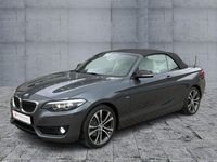 Gebraucht BMW 220 Sport Line 190 PS (139 kW) 2018 Grau Cabrio