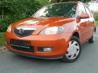 Gebraucht Mazda 2 80 PS (58 kW) 2003 Orange Kleinwagen