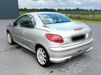 Gebraucht Peugeot 206 CC S 109 PS (80 kW) 2005 Silber Cabrio