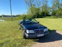 Brugt Mercedes E220 150 HK (110 kW) 1995 Sort Cabriolet