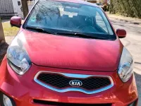 Gebraucht Kia Picanto 69 PS (50 kW) 2013 Rot Kleinwagen