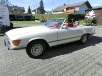 Gebraucht Mercedes SL350 200 PS (147 kW) 1973 Weiß Cabrio