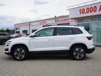 Gebraucht Skoda Karoq Tour 150 PS (110 kW) 2023 Moonweiss metallic (metallic) SUV
