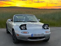 Gebraucht Mazda MX5 116 PS (85 kW) 1992 Silber Cabrio