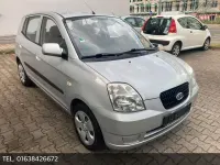 Gebraucht Kia Picanto LX 65 PS (47 kW) 2007 Silber Kleinwagen
